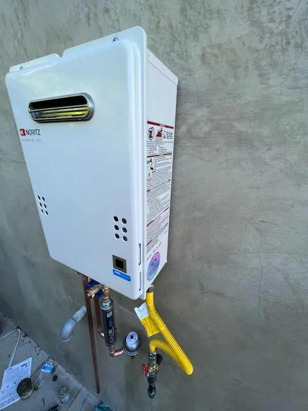 Tankless water heater installation for Delmar homes